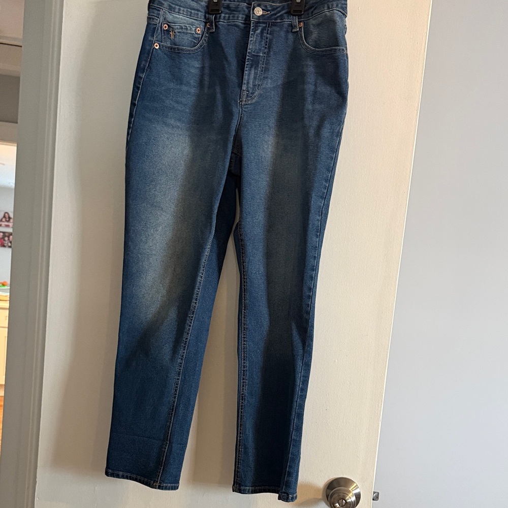 Frye Dark Blue Ankle Jeans